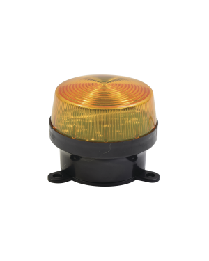 Mini estrobo color Amber con montaje de pestaña. - SFIRE SF-STRA. Automatización  e Intrusión SFIRE SF-STRA