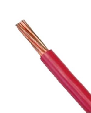 Cable 8 awg  color rojo