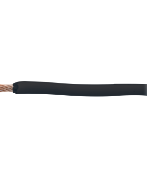 Cable de Cobre Recubierto THW-LS Calibre 12 AWG 19 Hilos Color negro (100 metros) - INDIANA SLY-308-BLK/100. Videovigilancia INDIANA SLY-308-BLK/100