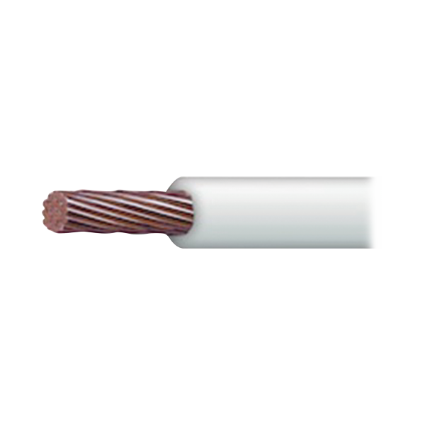 Cable de Cobre Recubierto THW-LS Calibre 14 AWG 19 Hilos Color blanco (100 metro) - INDIANA SLY312WHT/100. Videovigilancia INDIANA SLY312WHT/100