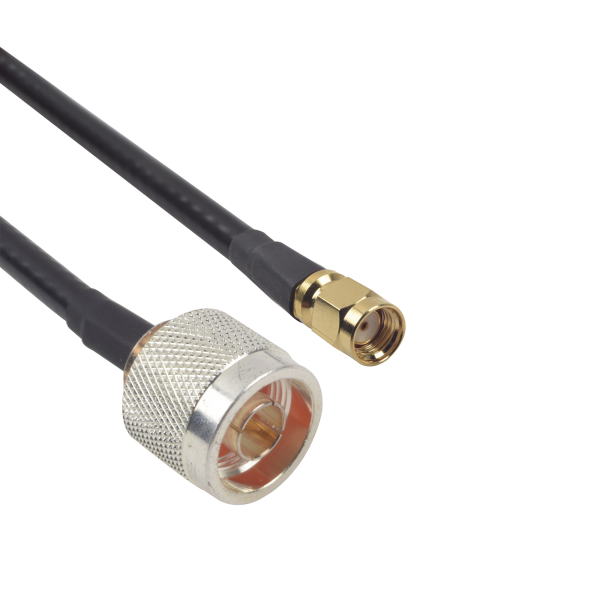 Cable LMR-240 de 60 cm con conectores N Macho y SMA Macho Inverso. - EPCOM INDUSTRIAL SN-240-SMAI-60. Radiocomunicación EPCOM INDUSTRIAL SN-240-SMAI-60