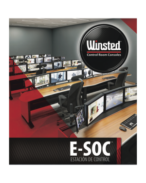 Mueble de Monitoreo E-SOC para 23 Operadores - Winsted SYSB0010. Videovigilancia Winsted SYSB0010