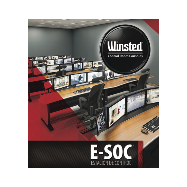 Mueble de Monitoreo E-SOC para 23 Operadores - Winsted SYSB0010. Videovigilancia Winsted SYSB0010