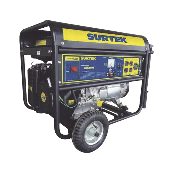 Generador a gasolina 6.0kW máxima - SURTEK SYS-GG560. Automatización  e Intrusión SURTEK SYS-GG560