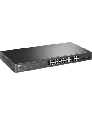 Switch PoE JetStream SDN Administrable 24 puertos 10/100/1000 Mbps + 4 puertos SFP