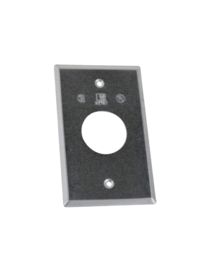 Tapa rectangular aluminio para contacto 40.38 mm tipo RR a prueba de intemperie. - RAWELT TR-0423. Videovigilancia RAWELT TR-0423