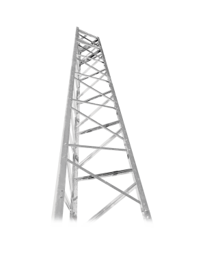 Torre Autosoportada 32 ft (9.7 m) Titan T200 Galvanizada (incluye anclaje) - Trylon TRY-T-32-T200-BOX. Radiocomunicación Trylon TRY-T-32-T200-BOX