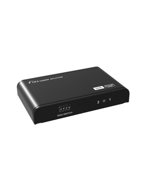 Divisor HDMI de una entrada a dos salidas HDMI 4K x 2K @60Hz & HDR / Compatible con HDMI2.0