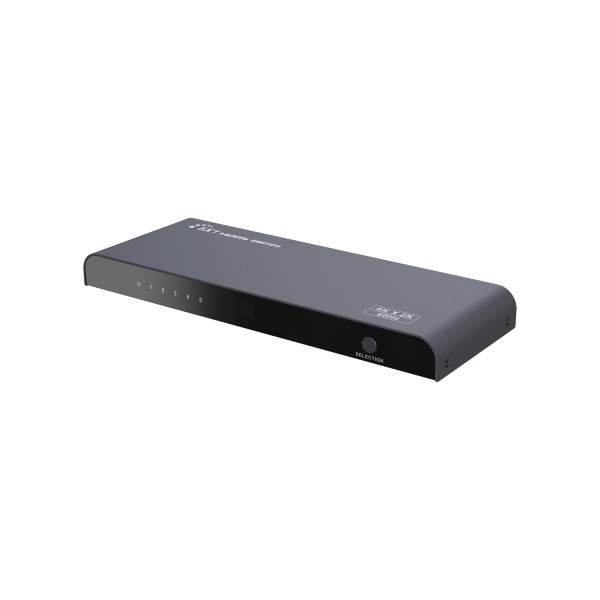 Switch 5 x 1 HDMI 4K @ 60Hz - EPCOM TITANIUM TT501V2.0. Videovigilancia EPCOM TITANIUM TT501V2.0
