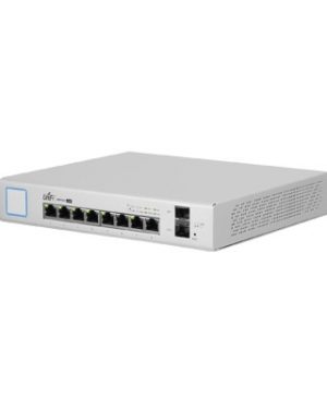 Switch UniFi Administrable de 8 Puertos Gigabit PoE+ 802.3at/af y PoE Pasivo 24V. - UBIQUITI NETWORKS US-8-150W. Videovigilancia UBIQUITI NETWORKS US-8-150W