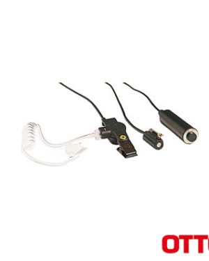 Kit de Micrófono-Audífono profesional de 3 cables para KENWOOD NX-200/300/410