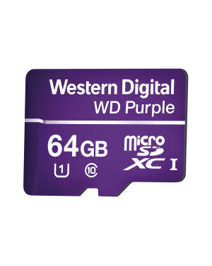 Memoria microSD de 64GB PURPLE