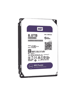 Disco duro WD de 8TB / 7200RPM / Optimizado para Videovigilancia - Western Digital (WD) WD82PURZ. Videovigilancia Western Digital (WD) WD82PURZ
