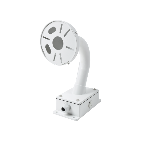 Montaje universal de pared cuello de ganso para cámaras domo y bala con caja de conexiones - SYSCOM VIDEO XGA160C. Videovigilancia SYSCOM VIDEO XGA160C