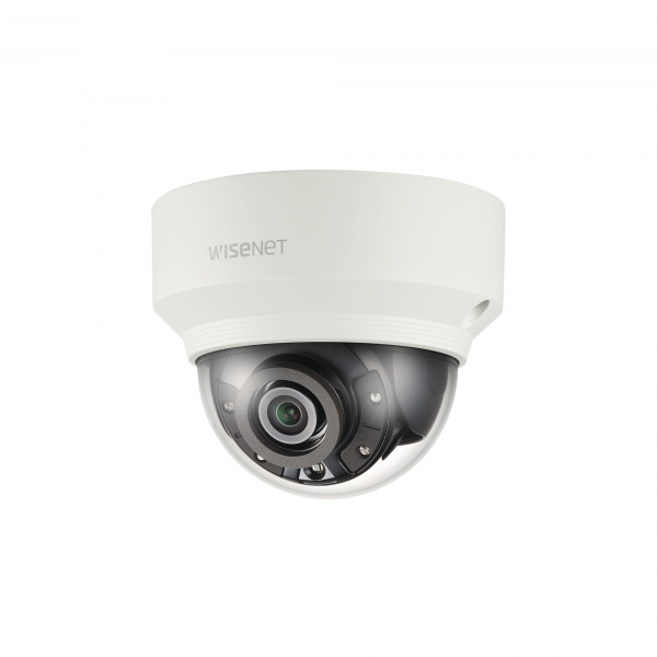 Cámara IP Tipo Domo Interior 2MP / Lente 4mm / IR 30M / WDR 150db / H.265 & WiseStream - Hanwha Techwin Wisenet XND-6020R. Videovigilancia Hanwha Techwin Wisenet XND-6020R