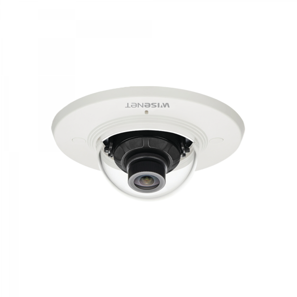 Cámara IP Tipo Domo Interior para Plafón 5MP / Lente 3.7mm / WDR 120db / H.265 & WiseStream - Hanwha Techwin Wisenet XND-8020F. Videovigilancia Hanwha Techwin Wisenet XND-8020F