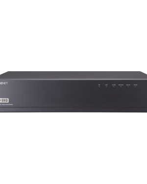 NVR de 16 canales / 12MP / Hasta 4 Discos Duros / Switch PoE+ 16 puertos / Wisenet P2P / H.265 & WiseStream - Hanwha Techwin Wisenet XRN-1610SA. Videovigilancia Hanwha Techwin Wisenet XRN-1610SA